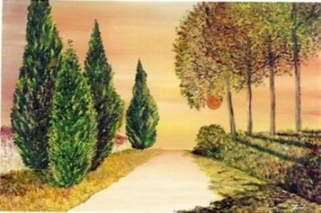 Il viale dei cipressi 